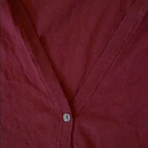 Abercrombie cardigan merlot xl preppy patch - Picture 3 of 13